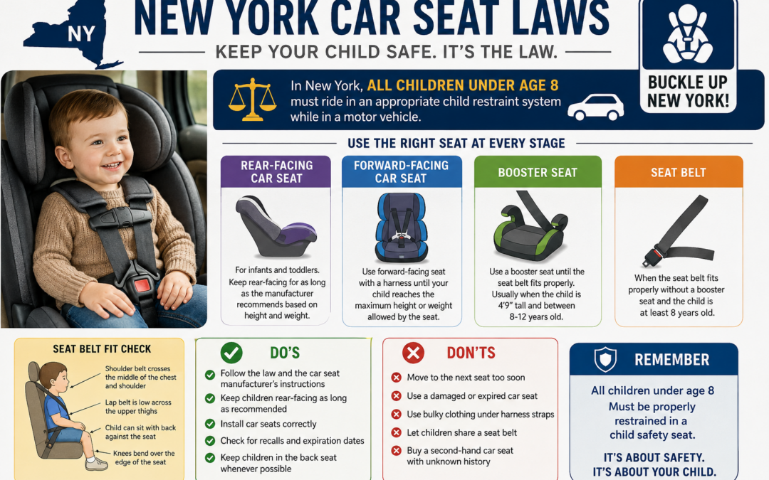 What Are New York Car Seat Laws? Things You Need to Know